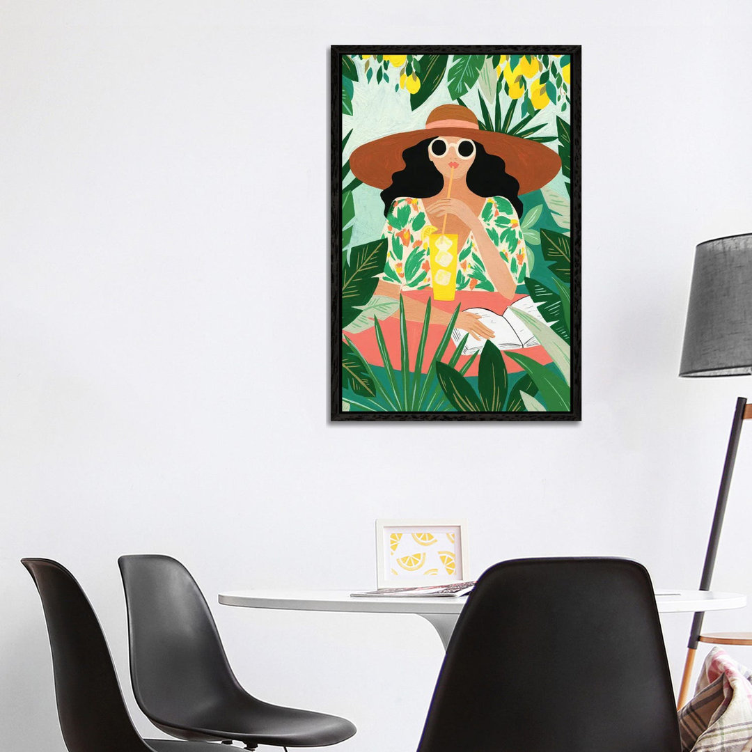 Under The Lemon Tree von Emily Kopcik - Galerie-verpackte Leinwand Giclée