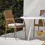 Newman Stacking Patio Dining Armchair with Cushion-55841056