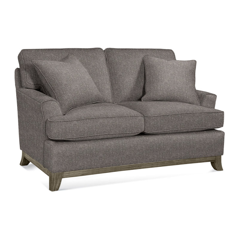 Oaks Way Loveseat, Stone Hearth Finish, Brown Geometric, 0456-33