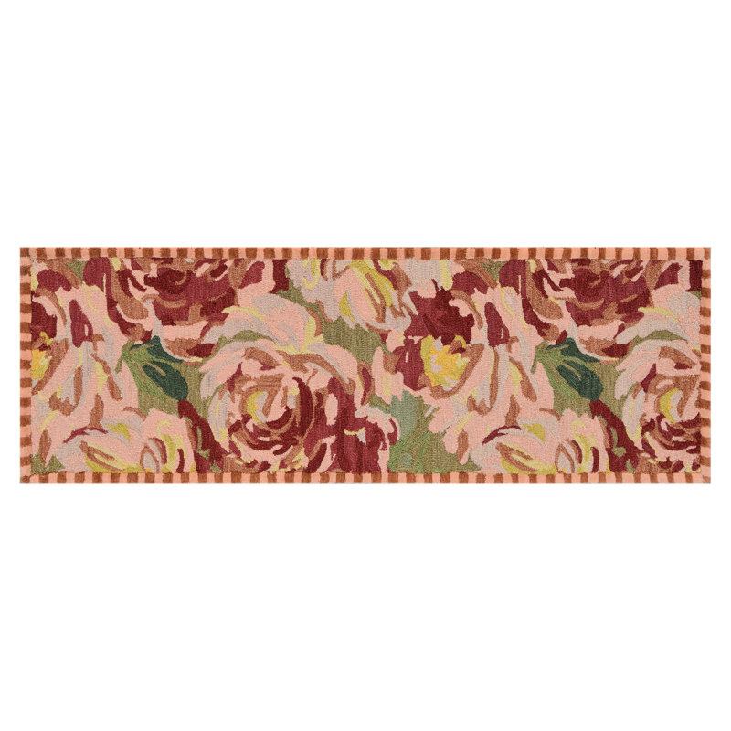 Autumn Rose Rug, Runner 2'6" x 8'
