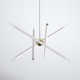 Poco 8 Light Metal Dimmable Sputnik Chandelier
