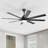 Brixham 52 Inch Large Ceiling Fan With Dimmable Led Light 8 Abs Blades Smart Remote Control Reversible Dc Motor For Living Room-114230742