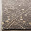 Tucker Geometric Hand-Knotted Grey/White Area Rug-834709936