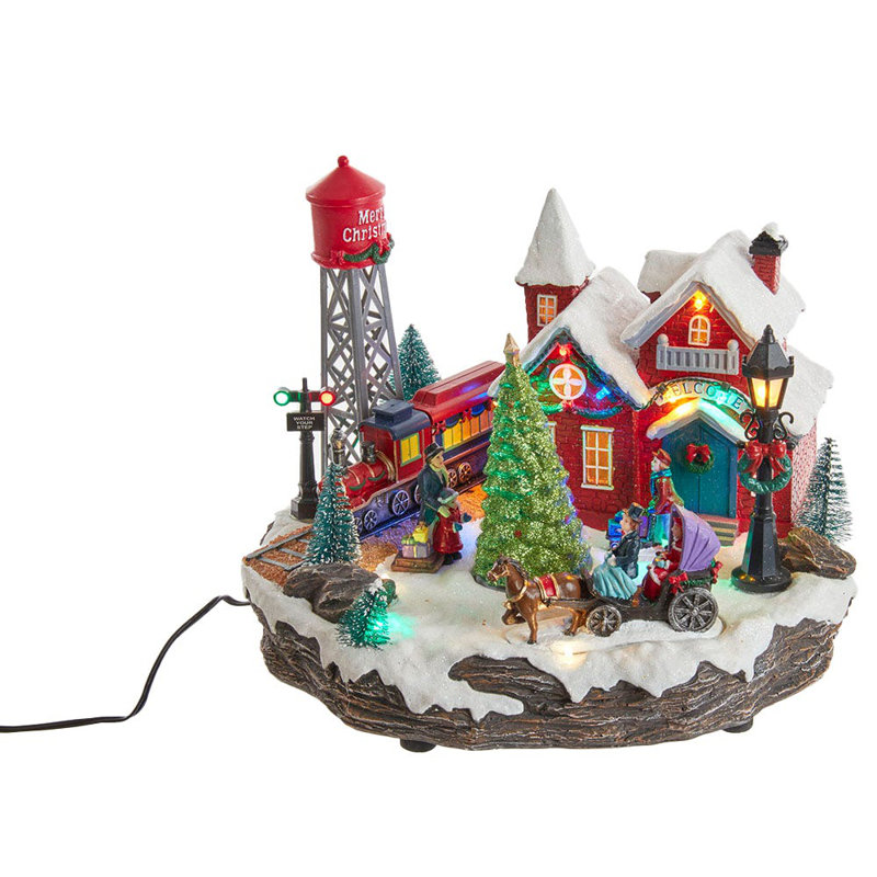 Illuminez le village de Noël musical
