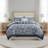 Polyester Jacquard Comforter 12 Piece Set