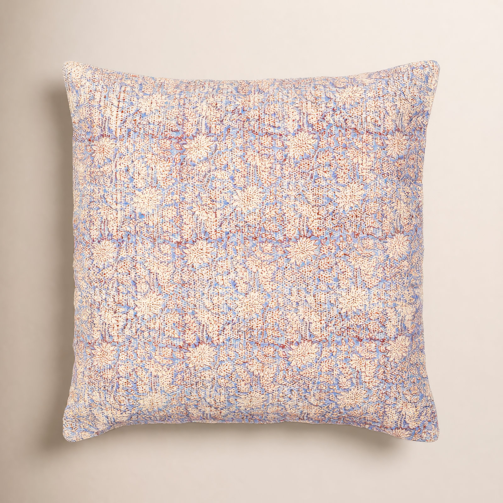 Marine 22" x 22" Cotton Pillow Cover and Insert, 20" x 20"