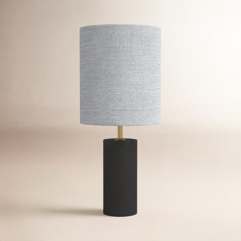 Lampe de table 30,5 po Reena, Noir