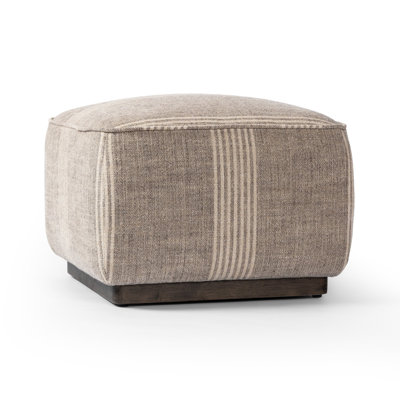 Lorelai 22" Square Upholstered Ottoman