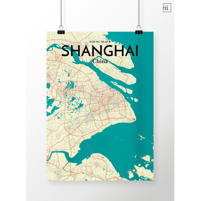 " Shanghai City Map "