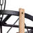 3-Light Industrial Farmhouse Drum Chandelier