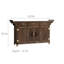 Armoire de rangement en bois massif de style chinois