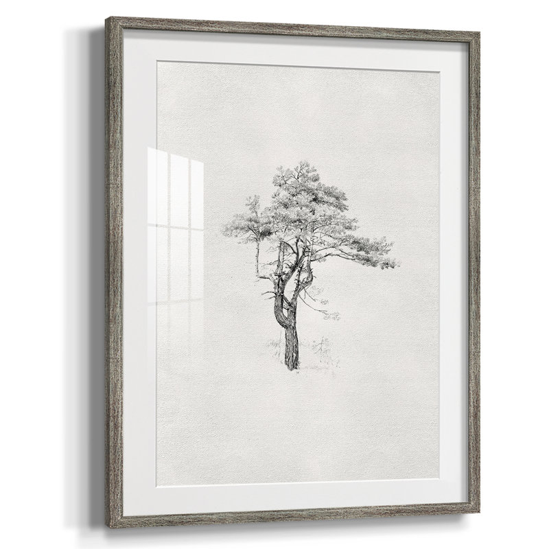 Paysage rétro Lxxi - impression encadrée