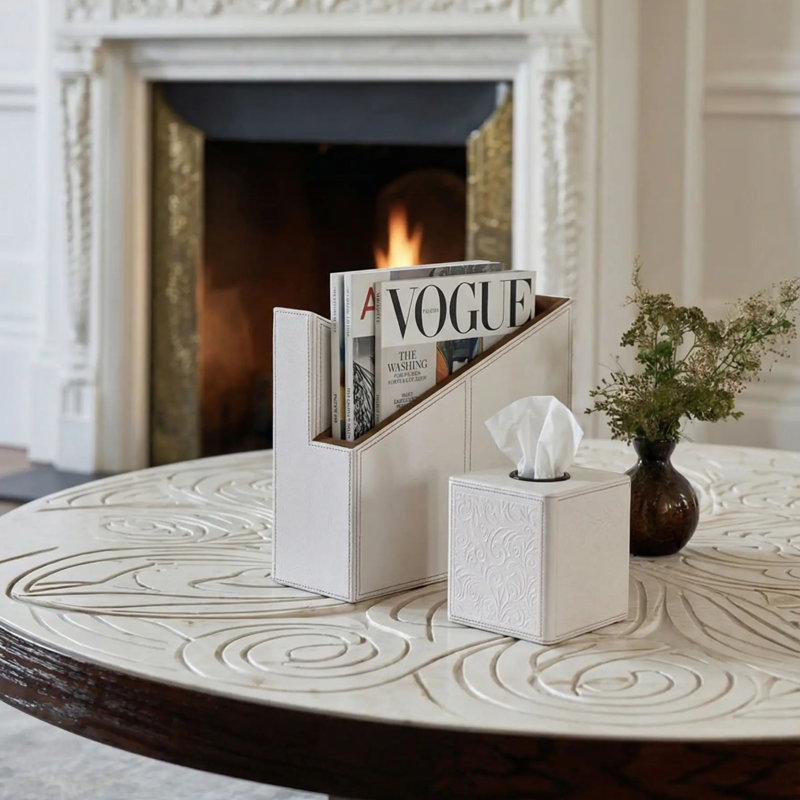 Ivory with Wood Full Set