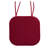 Honeycomb Memory Foam Non-Slip 16" x 16" Chair Cushion Pad with Ties-594513201-656944989