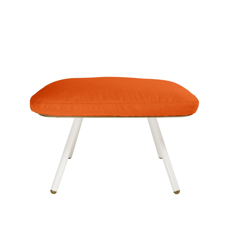 Table de bout Anou, Dessus de citrouille / base ivoire