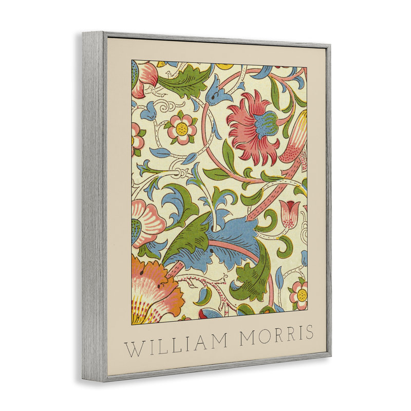 Giclée encadrée de fleurs Boho, par Lil 'Rue, Giclée de ferme grise encadrée, H 14 po x l 11 po
