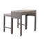 Table de salle à manger rectangulaire L 40 po x l 39 po