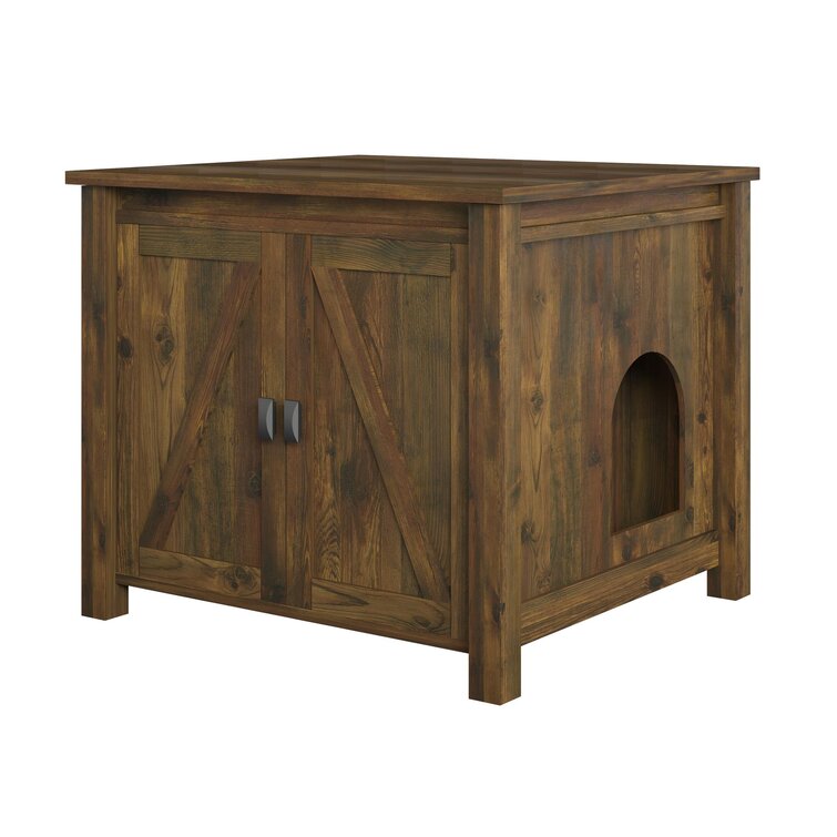  HOOBRO Litter Box Enclosure, Cat Litter Box Furniture