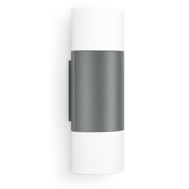 LED Outdoor Wall Light L 910 Anthracite No Sensor Up-/Downlight