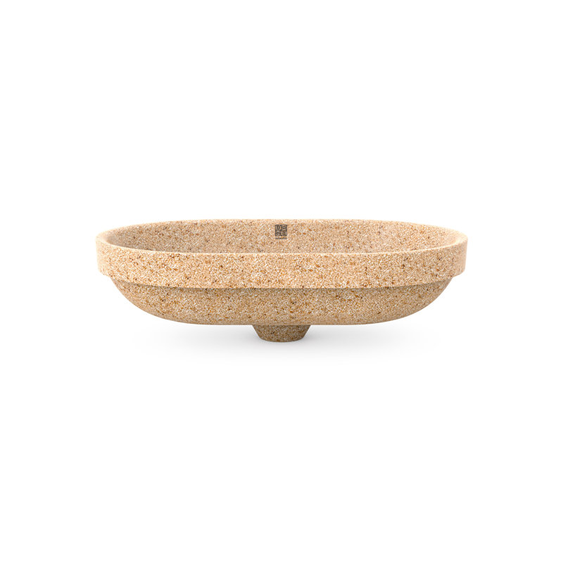 Soft60 23.62'' L Bathroom Sink, Light Natural