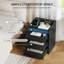35cm W Manufactured Wood Bedside Table