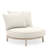 Laguno Metal Outdoor Armless Lounge Chair