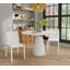 Chaise d'appoint en similicuir-106713725