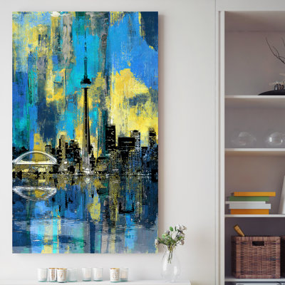 « toronto horizon wonders 6 », reproduction d’impression sur toile tendue