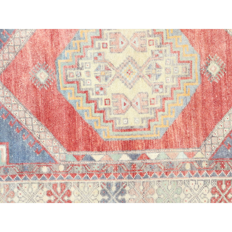 One-of-a-Kind Hand-Knotted 1960s Oushak Rug - 3'9" x 6'6"