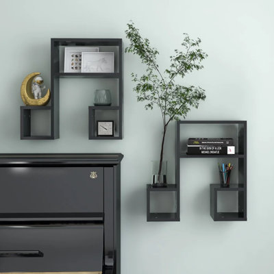 Aydelin 6 Piece Floating Shelf