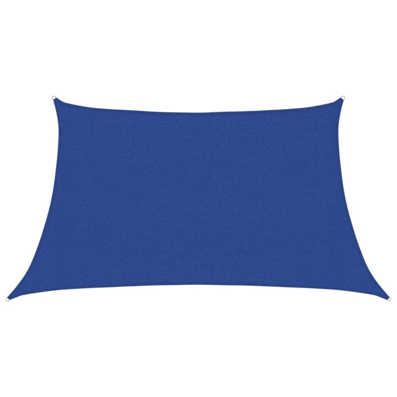 Snyderville 4m x 2m Trapezium Shade Sail, Blue