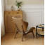 Fauteuil à oreilles capitonné Jeyshan-1625064068