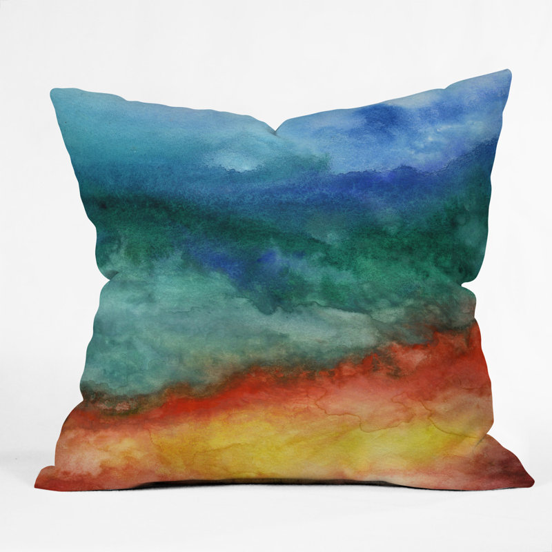 Jacqueline Maldonado Leaving California Throw Pillow, 18" x 18"