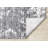 Ishant Washable Grey White Abstract Area Rug-1760335503