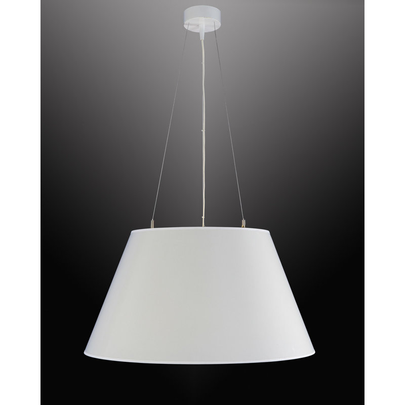 Window 1 - Light Pendant, 60cm W x 58cm D, White, White