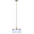 Bodell 3 - Light Gold Drum Pendant