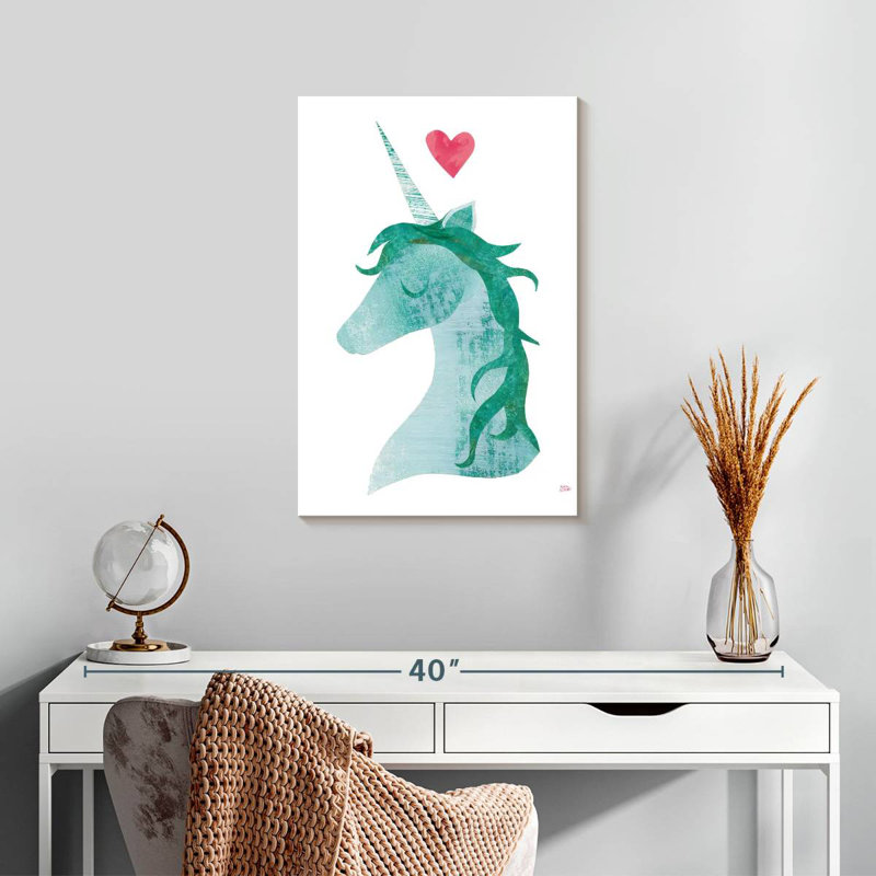 Ashelle licorne magique II, H 24 po x l 16 po
