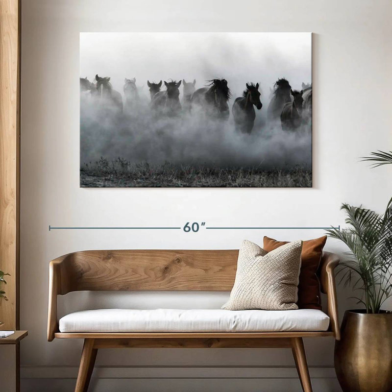 Turkish Horses, 32" H x 48" W