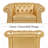 Fairport 39" W Tufted Chesterfield Chair-1712078996