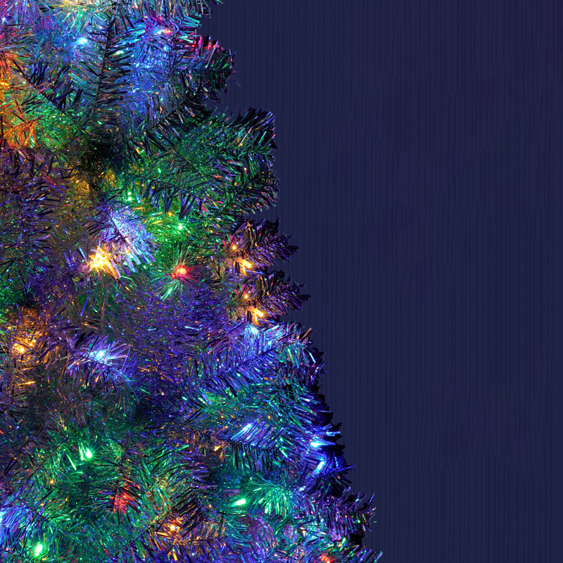 Arbre de Noël 7,4 pi, H 7,4 po