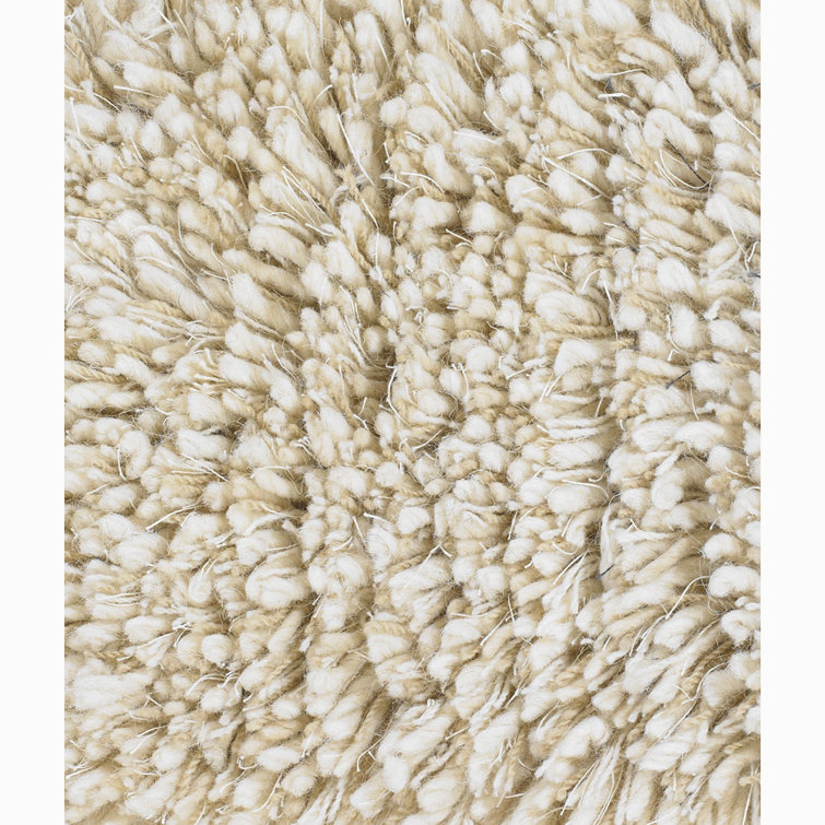 Wool Area Rug in Beige/Cream