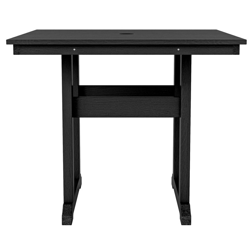 Table de salle à manger extérieure Coachella, Noir