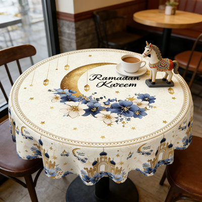 Nappe ronde et lavable Ramadan
