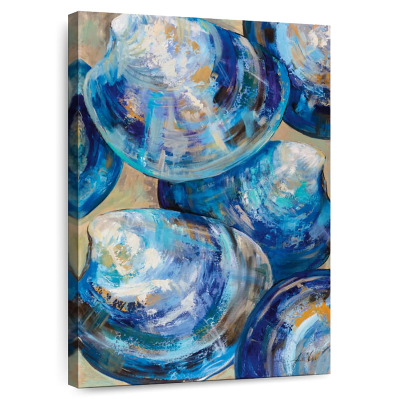 Aletra Beyond Blue Shells, 51" H x 34" W