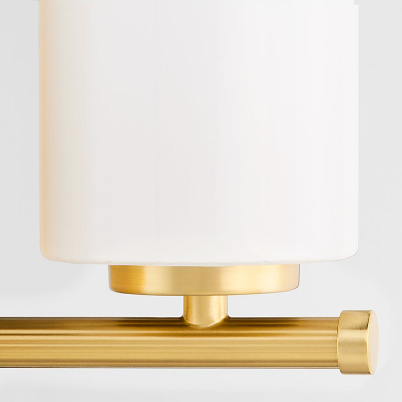 Belinder 1LT WALL MT - AGB, Antique Brass