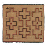 Vintage One-of-a-Kind 4'5x4'1 Hand Knotted Area Rug