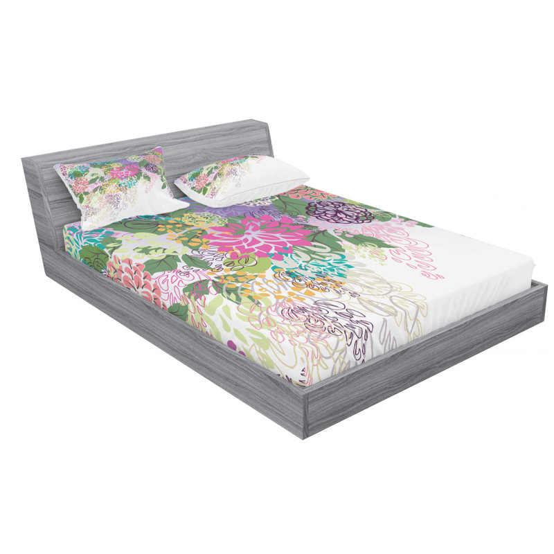 Microfiber Sheet Set, Full Sheet Set + Fitted Sheet + 2 Pillowcases