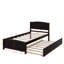 Lit plateforme simple avec lit gigogne-501848692
