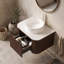 Meuble-lavabo mural 24 po avec comptoir en marbre-1881286469