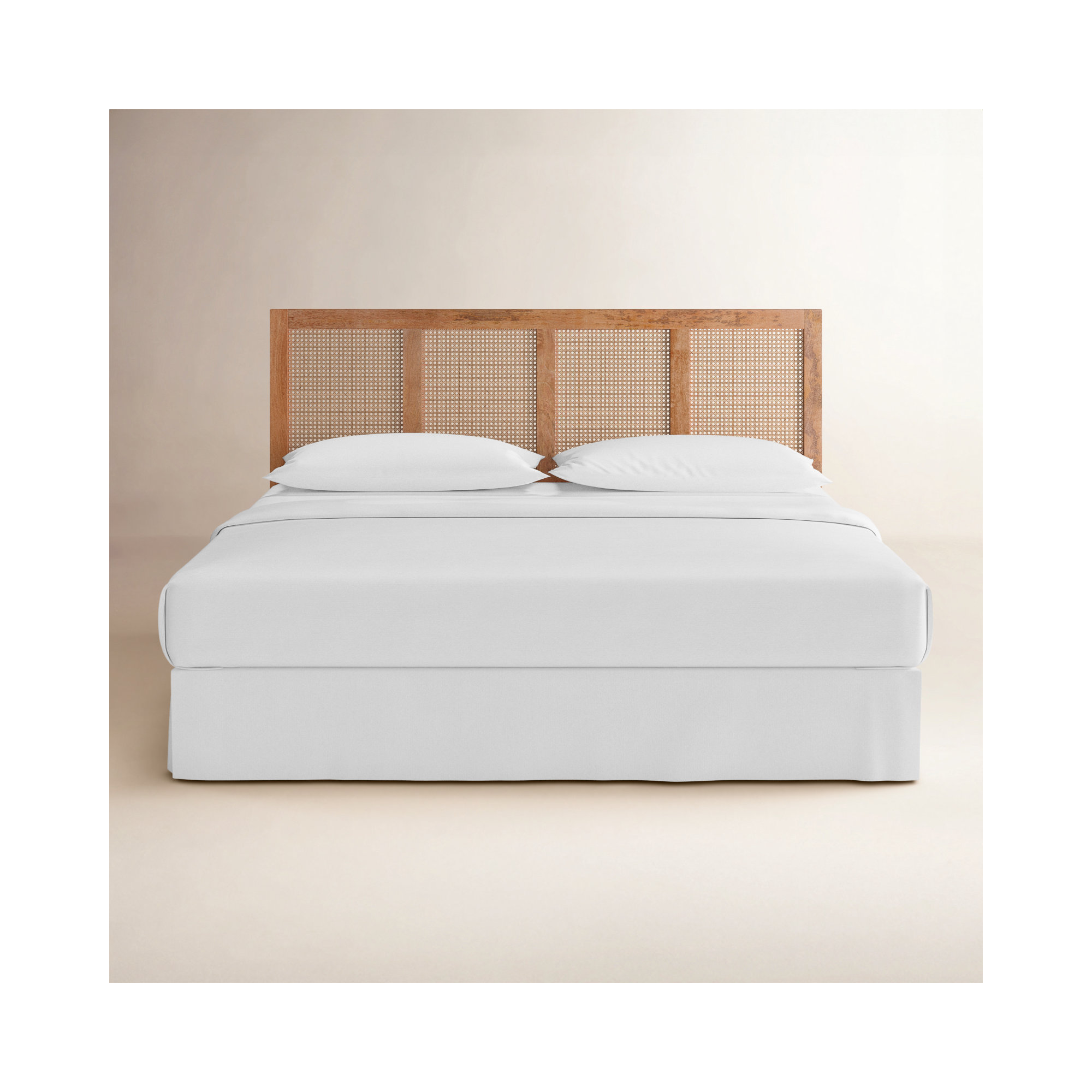 Tahoe Solid Wood Headboard, King, Natural